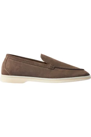 Scarosso Sko, Dame, , 37 1/2 EU, Læder, Letvægts Loafers Ludovica Deep Taupe