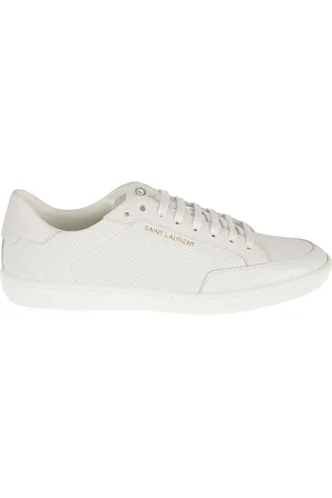 Saint Laurent Sko, Herre, Hvid, 40 EU, Læder, Court Classic Sl/10 Sneakers