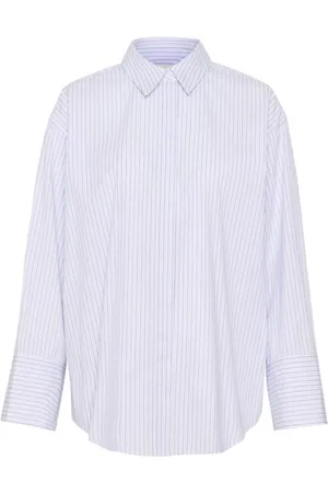 Soaked in Luxury Bluser & Skjorter, Dame, Blå, XS, Elegant Sloriana Skjorte