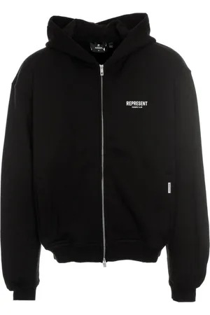 Represent Sweathshirts & Hoodies, Herre, Sort, M, Bomuld, Owners Club Zip Hoodie