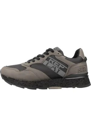 Replay Sko, Herre, Grå, 41 EU, Cord Lace Sneakers
