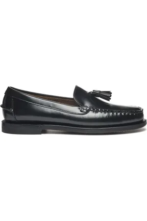 SEBAGO Sko, Dame, Sort, 37 EU, Læder, Sort Læder Moccasin