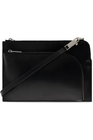 Rick Owens Taske, Herre, Sort, ONE SIZE, Uld, Shoulder Bag Club