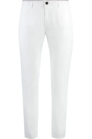 DEPARTMENT FIVE Bukser, Herre, Hvid, W35, Bomuld, Chino bukser med sidelommer og baglommer