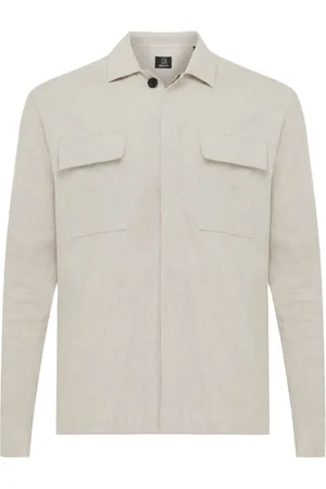 Genti Jakke, Herre, , XL, Uld, Stilfuld Overshirt