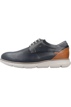 Fluchos Sko, Herre, Blå, 40 EU, Tyl, Casual Style Sneakers til Mænd