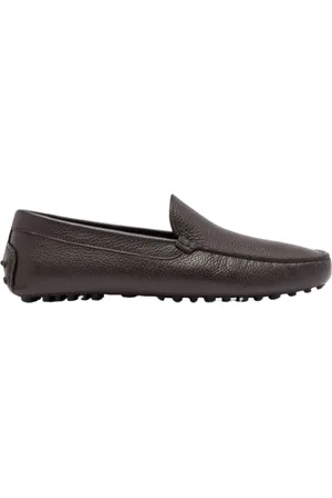 Scarosso Sko, Herre, Brun, 46 EU, Læder, Brune Læder Driving Loafers