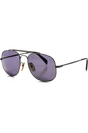 DB EYEWEAR BY DAVID BECKHAM Tilbehør, Herre, Sort, ONE SIZE, Uld, Firkantet Metal Solbriller 7004S