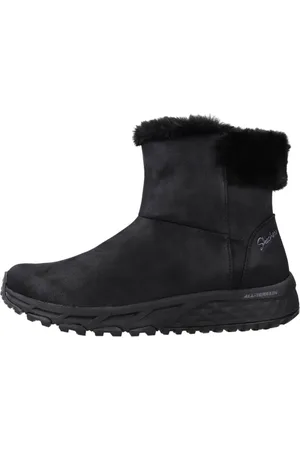 Skechers Sko, Dame, Sort, 36 EU, Uld, Escape Plan Vinterstøvler