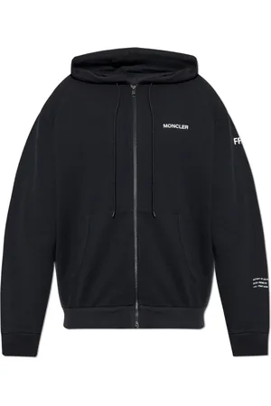 Moncler Sweathshirts & Hoodies, Herre, Sort, S, Bomuld, Sweatshirts & Hoodies