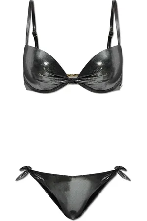 Emporio Armani Badetøj, Dame, Grå, XS, To-delt badedragt