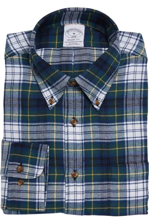 Brooks Brothers Skjorte, Herre, Blå, S, Bomuld, Regent Regular-fit Sport Skjorte