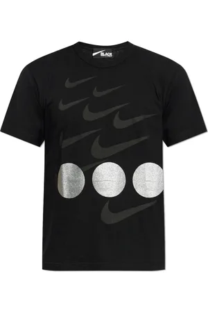 Comme des Garçons Top, unisex, Sort, S, Bomuld, Sort x Nike