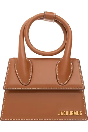 Jacquemus Taske, Dame, Brun, ONE SIZE, Uld, Le Chiquito Noeud skuldertaske