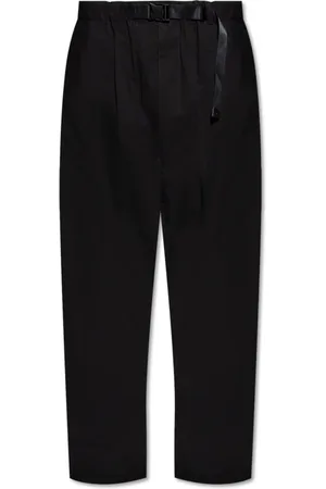 Comme des Garçons Bukser, Herre, Sort, S, Bomuld, Bukser med bælte