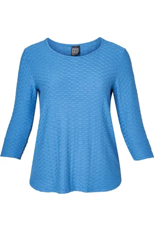 Pont Neuf Bluser & Skjorter, Dame, Blå, 2XL, Denim, Elegant Nelly Bluse i Denim