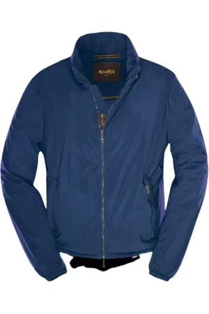 MOORER Jakke, Herre, Blå, 3XL, Let jakke