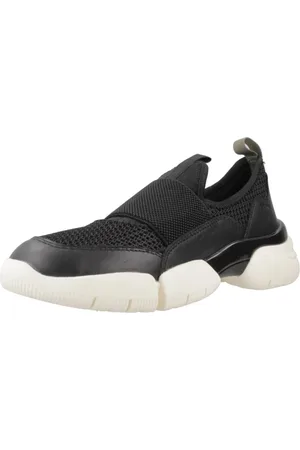 Geox Sko, Dame, Sort, 37 EU, Læder, Fashion Sneakers