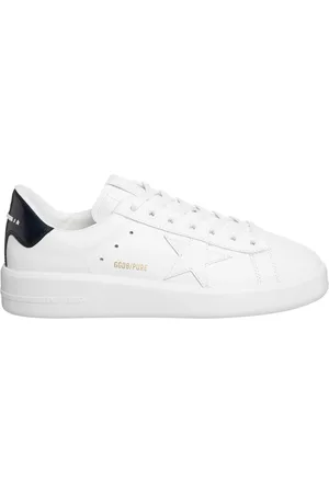 Golden Goose Sko, Herre, Hvid, 40 EU, Uld, Enkle Sneakers med Lukning