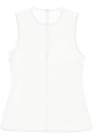 Ami Top, Dame, Hvid, S, Ærmeløse toppe