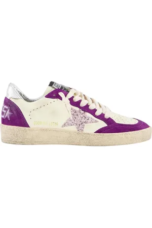 Golden Goose Sko, Dame, Lilla, 40 EU, Uld, Stilfulde Ballstar Sneakers