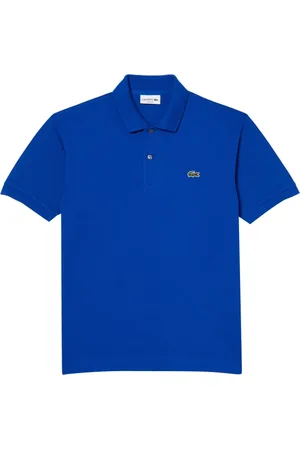 Lacoste Top, Herre, Blå, XL, Bomuld, Polo Bluser