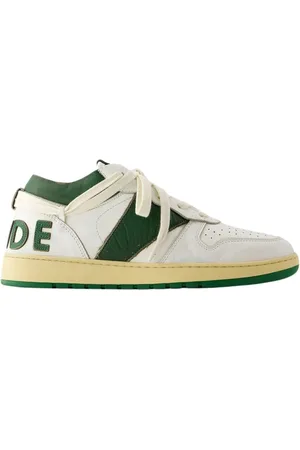 Rhude Sko, Herre, Flerfarvet, 41 EU, Læder, Læder Low Top Sneakers