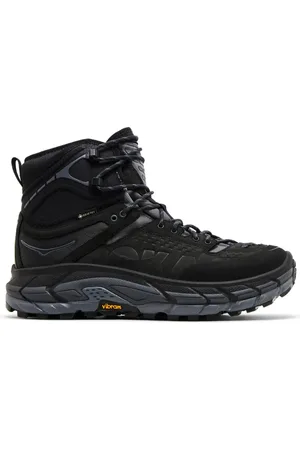 Hoka One One Sport, Dame, Sort, 36 EU, Læder, Ultra Hi Sort Sneakers Logo