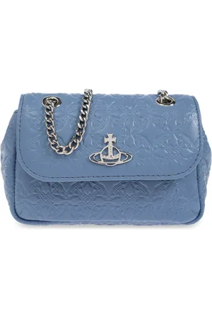 Vivienne Westwood Taske, Dame, Blå, ONE SIZE, Uld, Skuldertaske
