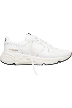 Golden Goose Sko, Dame, Hvid, 38 EU, Veganske Running Sole Sneakers