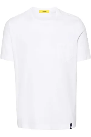 DRUMOHR Top, Herre, Hvid, S, Uld, Off- T-Shirt