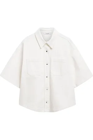 Ivy & Oak Bluser & Skjorter, Dame, Hvid, M, Denim, Erica Bluse