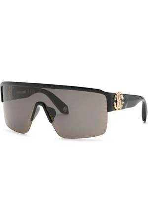 Roberto Cavalli Tilbehør, unisex, Sort, ONE SIZE, Uld, Gradient Solbriller