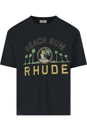 Rhude Top, Herre, Sort, S, Bomuld, Beach Bum T-shirt