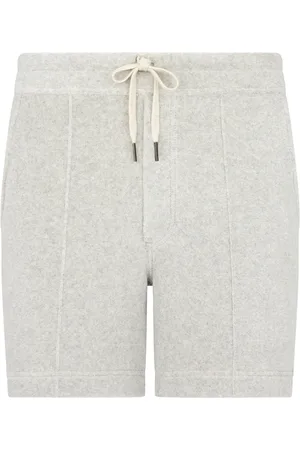 Tom Ford Shorts, Herre, Grå, L, Uld, Grå Bukser med Moderne Pasform