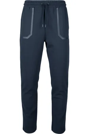 Bomboogie Bukser, Herre, Blå, M, Fleece jogger bukser