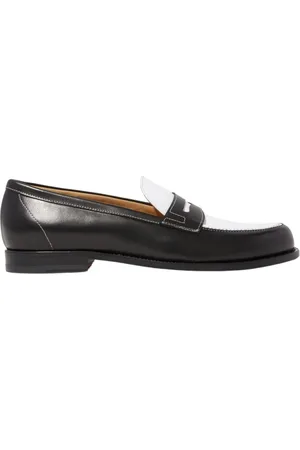 Scarosso Sko, Herre, Sort, 43 EU, Klassisk Penny Loafer