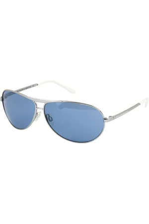 Benetton Tilbehør, unisex, Grå, 60 MM, Uld, Børne Solbriller UV Beskyttelse Sort