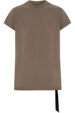 Rick Owens Top, Dame, Brun, S, Bomuld, Bomulds T-shirt