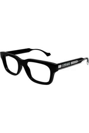 Gucci Tilbehør, unisex, Sort, ONE SIZE, Uld, Stilfulde Sorte Solbriller