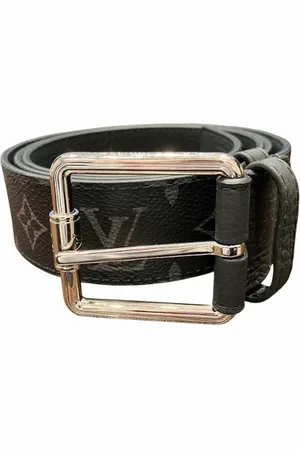 LOUIS VUITTON Pre-owned, Herre, Sort, ONE SIZE, Læder, Pre-owned Laeder baelter