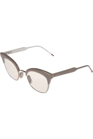 Thom Browne Tilbehør, unisex, Sort, ONE SIZE, Uld, Stilfulde solbriller til modeentusiaster