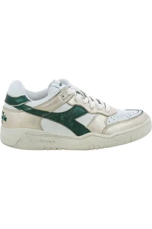 Diadora Sko, Dame, Flerfarvet, 38 1/2 EU, Grønne damesko Metal Mix