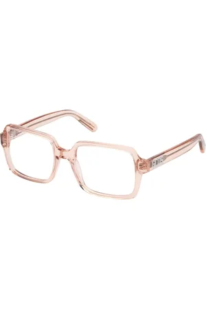 GCDS Tilbehør, unisex, Lyserød, 54 MM, Mode Briller i Blå