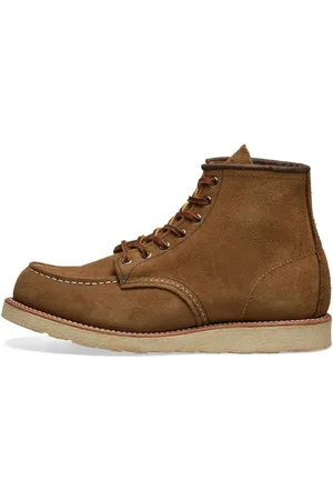 Red Wing Sko, Herre, Brun, 43 EU, Læder, Heritage Moc Toe Støvle Olive