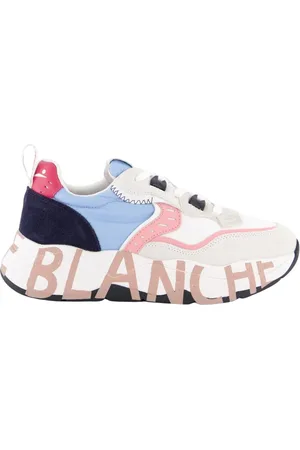 Voile blanche Sko, Dame, Flerfarvet, 40 EU, Uld, Club Sneaker Hvid Stilfuld Kvinder