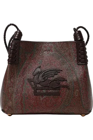 Etro Taske, Dame, Brun, ONE SIZE, Uld, Stilfuld skuldertaske til shopping