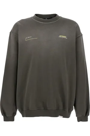 Represent Sweathshirts & Hoodies, Herre, Grøn, M, Bomuld, Olivengrøn Crewneck Sweater