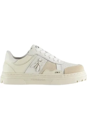 Patrizia Pepe Sko, Dame, , 36 EU, Læder, Læder og Ruskind Sneakers
