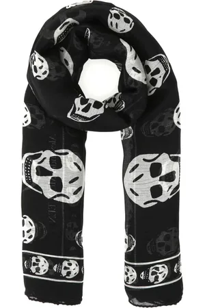 Alexander McQueen Tilbehør, Dame, Flerfarvet, ONE SIZE, Uld, Winter Scarves